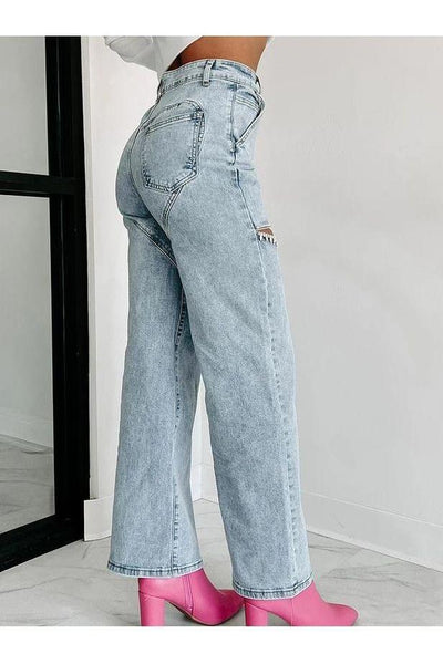 Harper - Luxe Crystal Straight Jeans