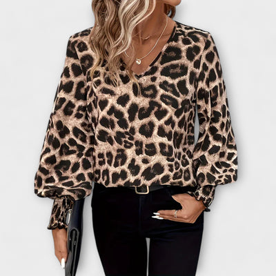 The Leo V-Neck Blouse