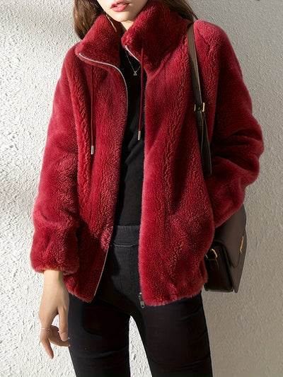 The Avelora Cozy Zip Jacket