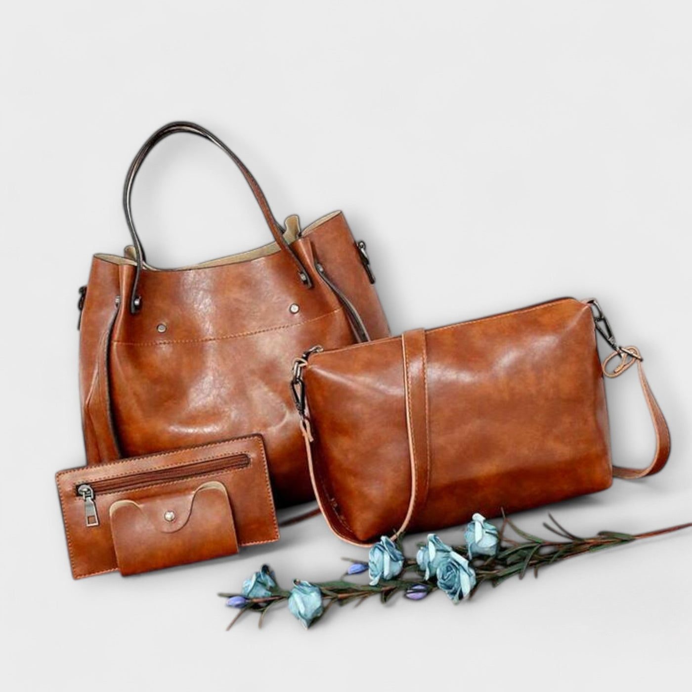 The Laura 4-Piece Vintage Bag Set