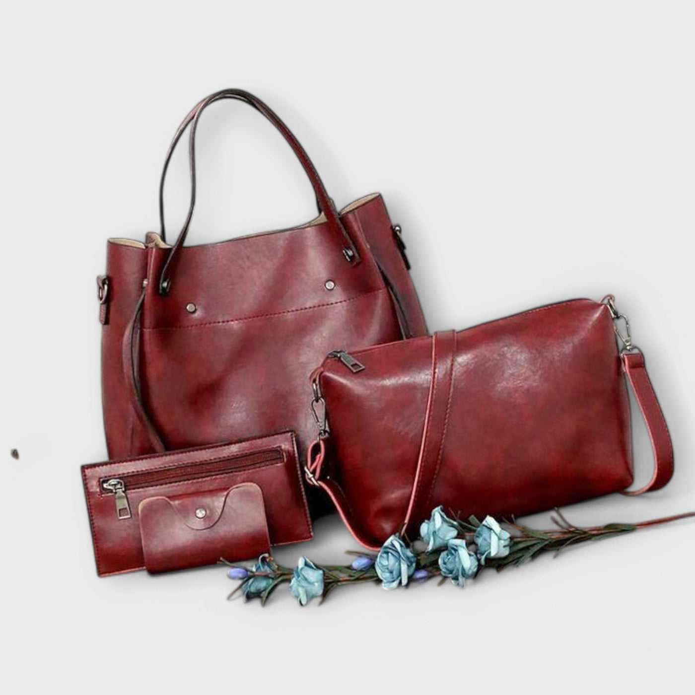 The Laura 4-Piece Vintage Bag Set