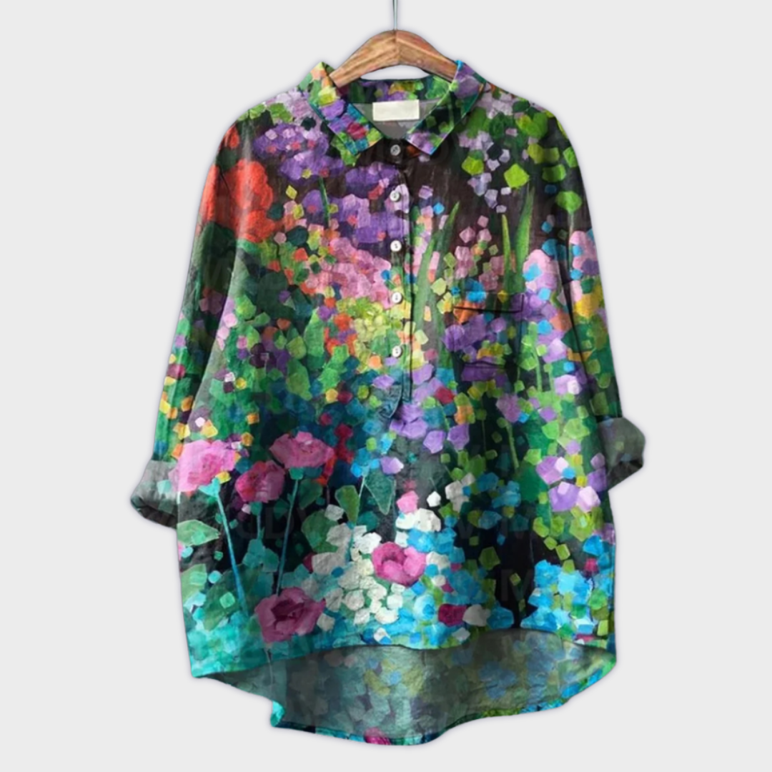 The Magdalena Floral Blouse