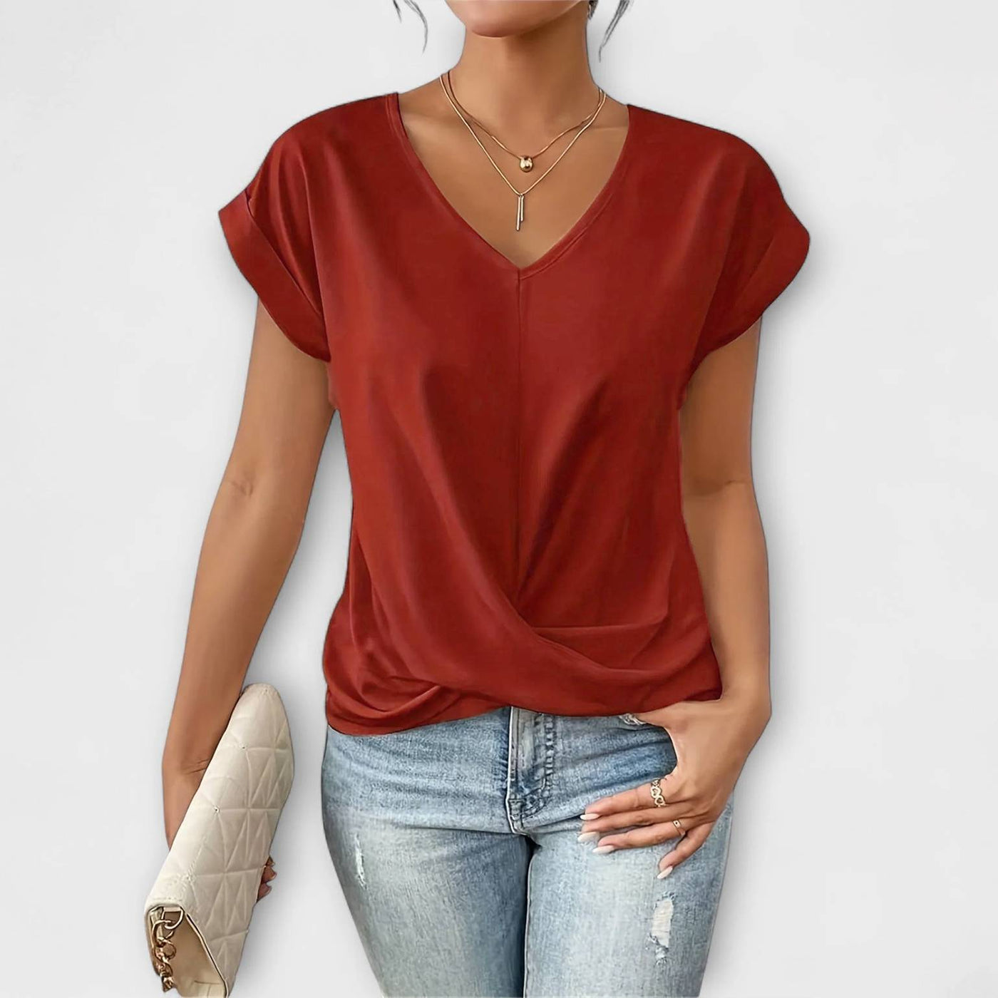 The Eloise V-Neck Top