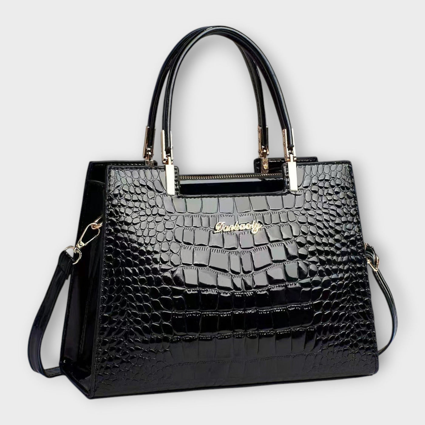 The Croco Glossy Bag