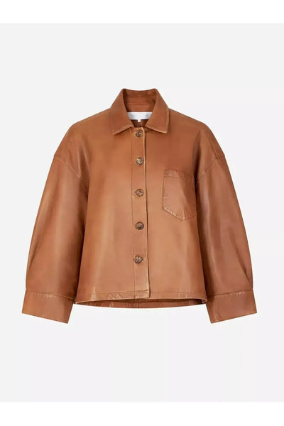 Johanna - The Modern Short Leather Jacket