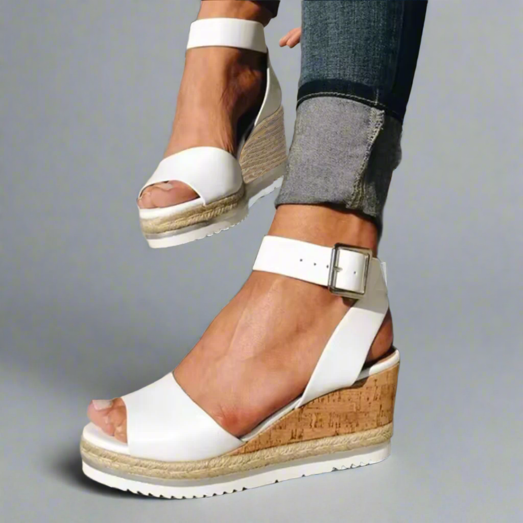 Cassandra - Stylish Wedge Sandals