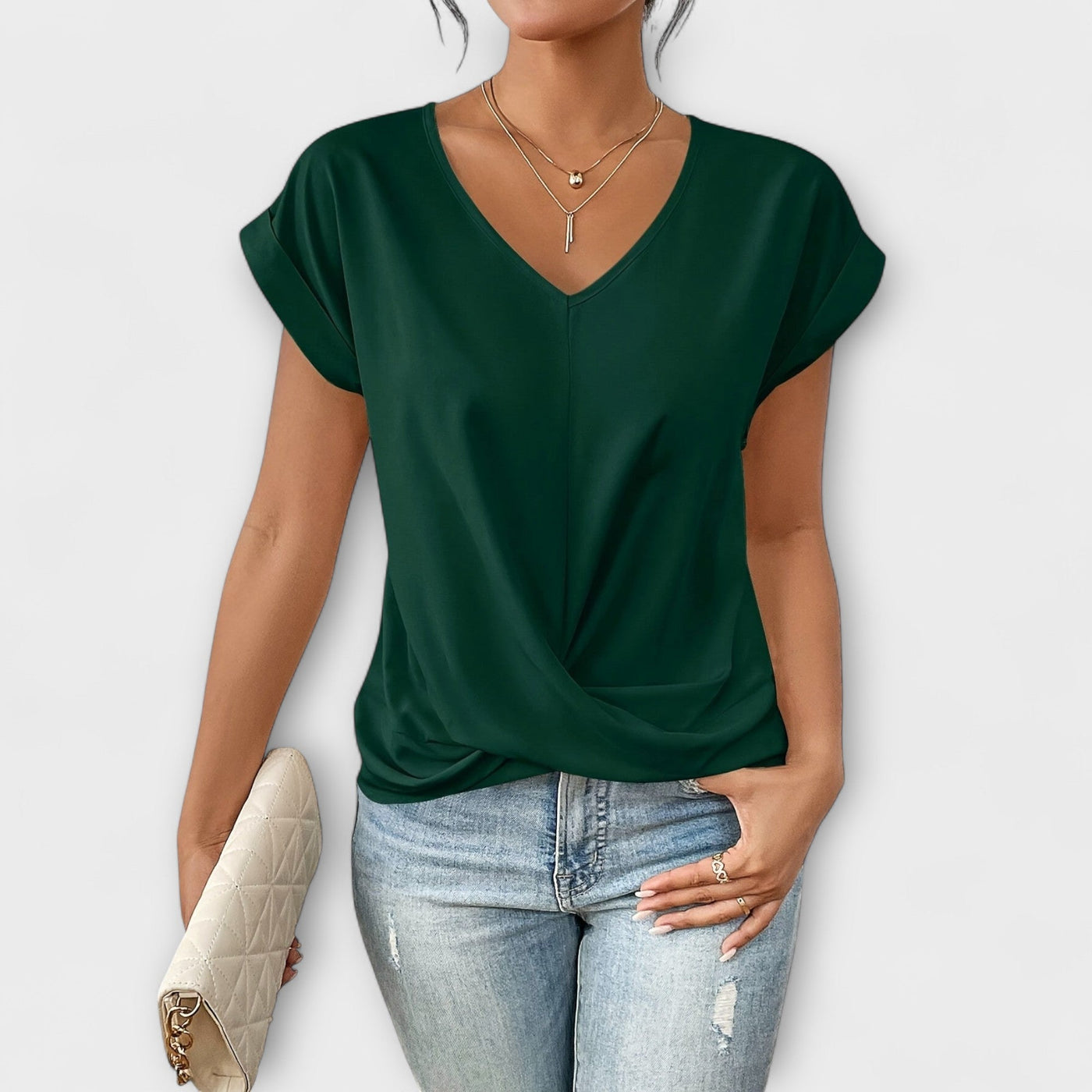 The Eloise V-Neck Top