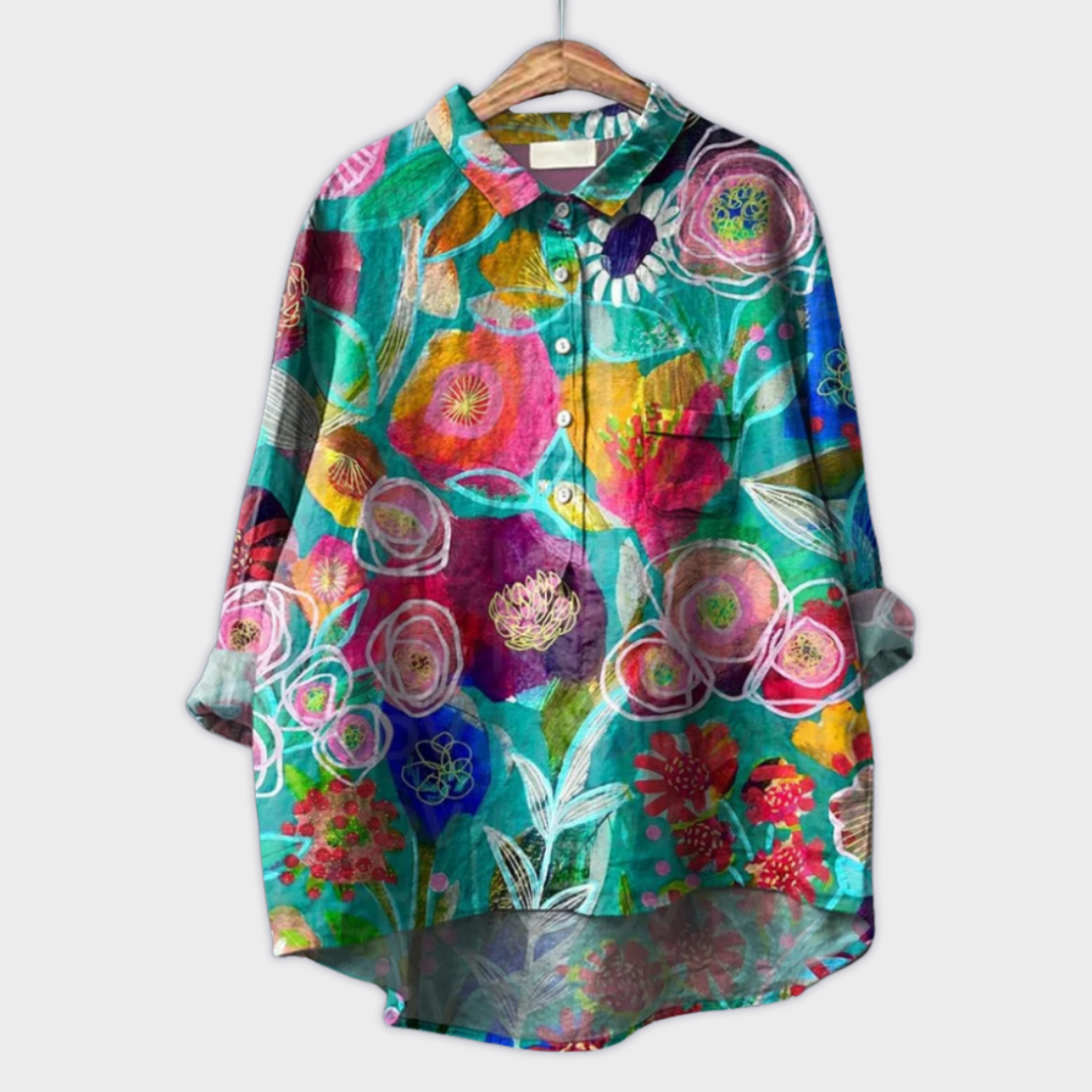 The Magdalena Floral Blouse