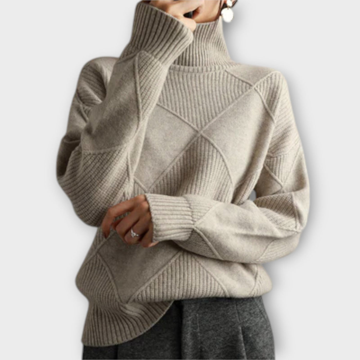 The Lipa Turtleneck Sweater