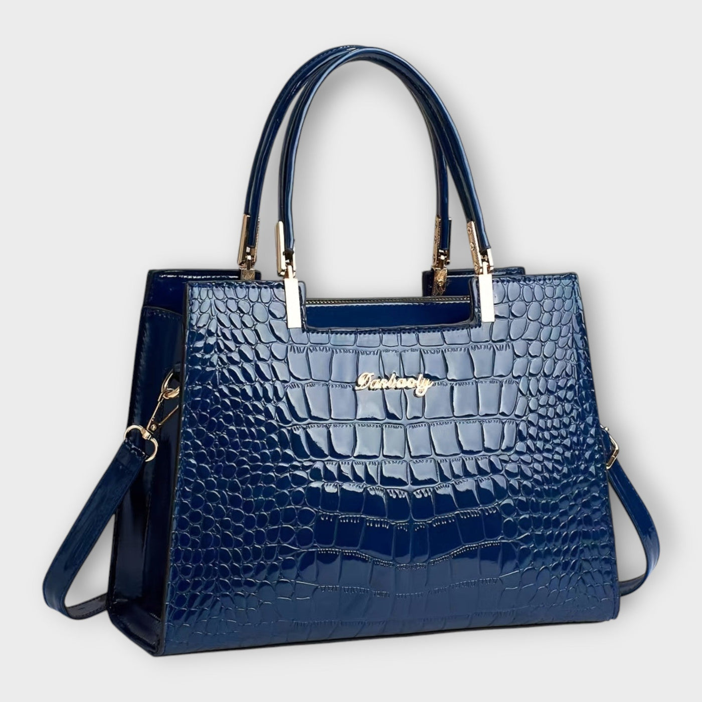The Croco Glossy Bag