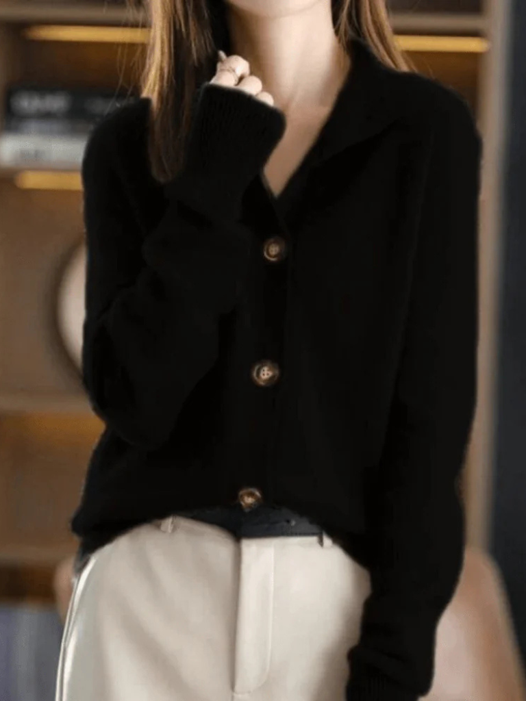 The Sofie Button Cardigan