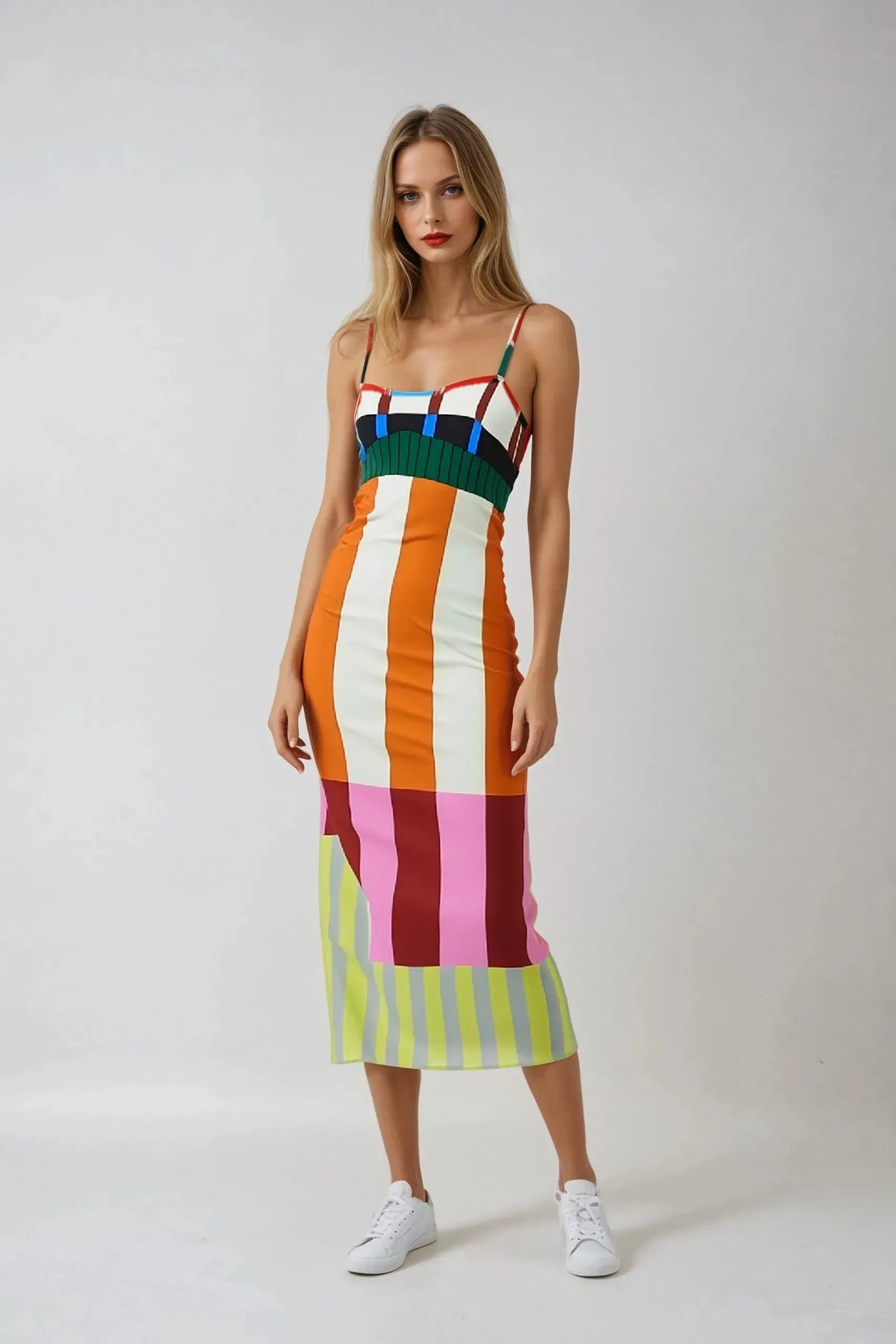 Striata Nuovo - Midi Dress
