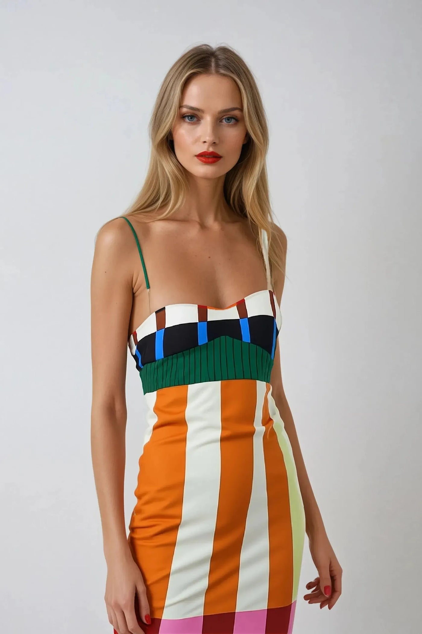 Striata Nuovo - Midi Dress