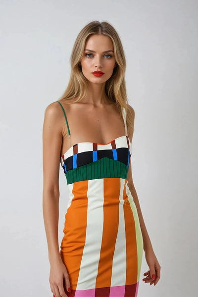 Striata Nuovo - Midi Dress