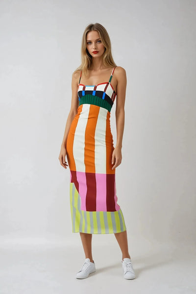 Striata Nuovo - Midi Dress