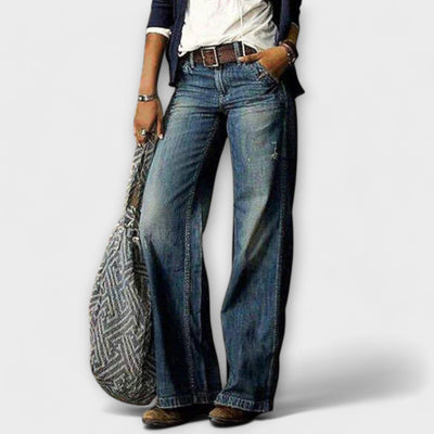 The Cess Wide-Leg Jeans