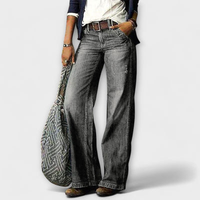 The Cess Wide-Leg Jeans