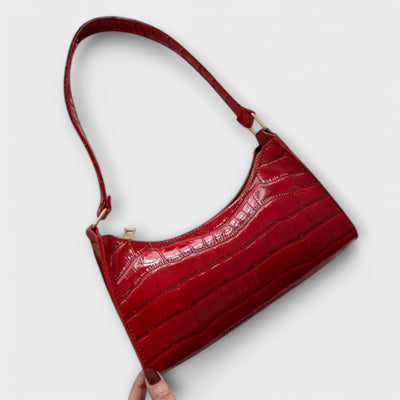 The Becky Glossy Leather Bag