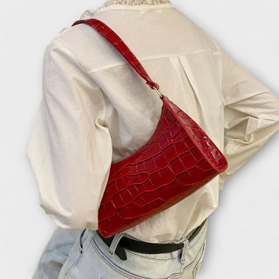 The Becky Glossy Leather Bag