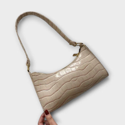 The Becky Glossy Leather Bag