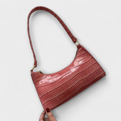The Becky Glossy Leather Bag