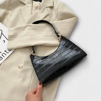 The Becky Glossy Leather Bag