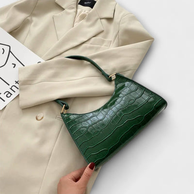 The Becky Glossy Leather Bag