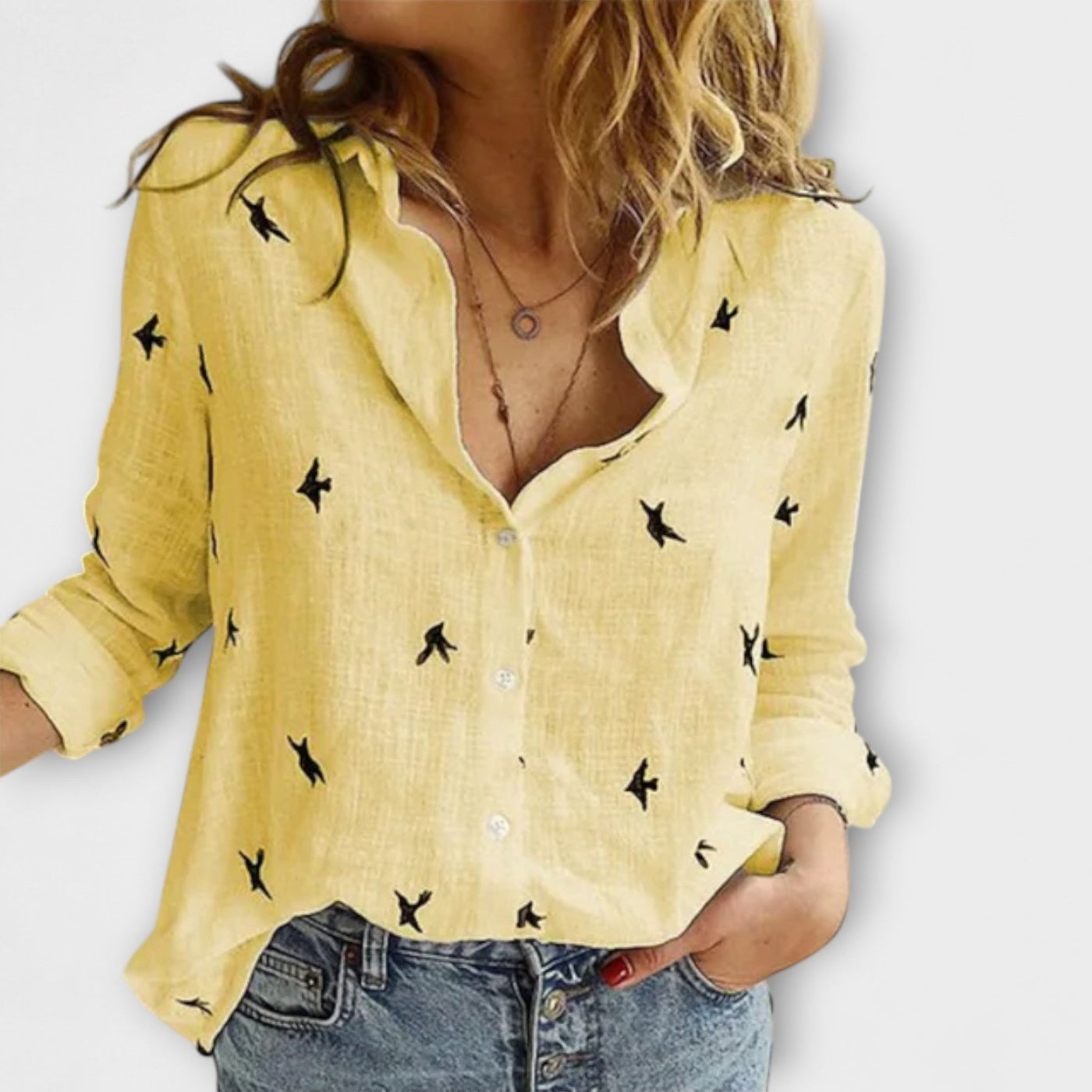 The Nadia Elegant Blouse