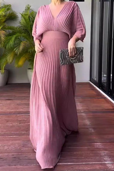 RIA - Floating Ribbed Maxi Dress