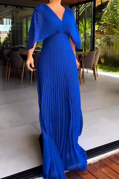 RIA - Floating Ribbed Maxi Dress
