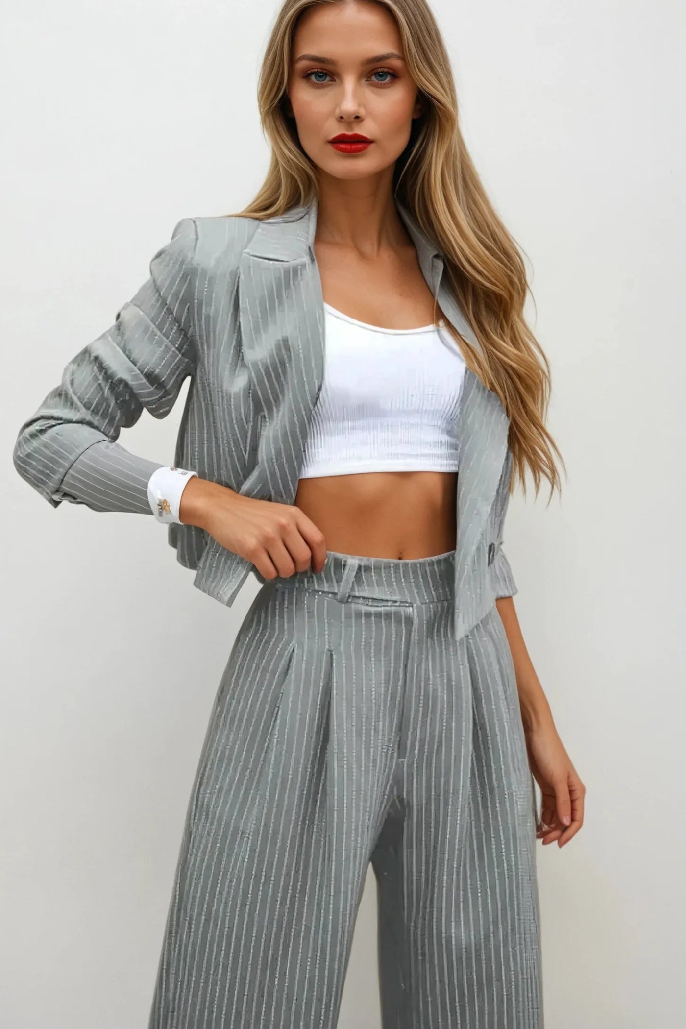 The Panama Pinstripe Suit
