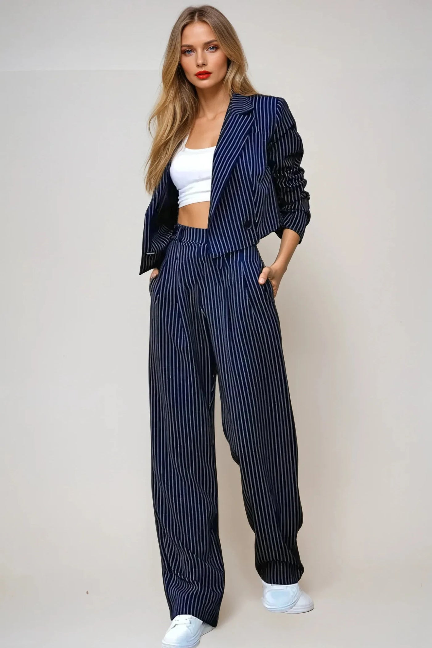 The Panama Pinstripe Suit