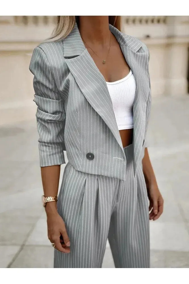 The Panama Pinstripe Suit