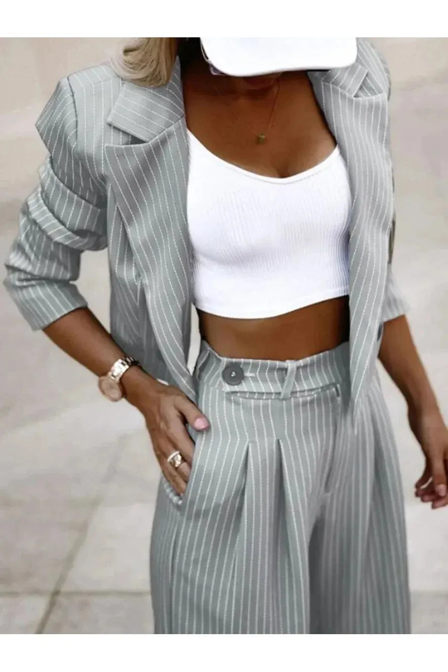 The Panama Pinstripe Suit