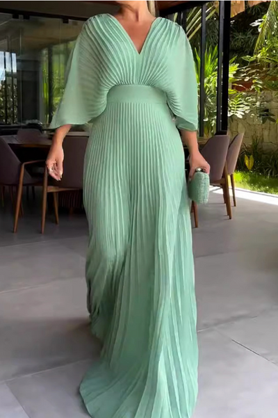 RIA - Floating Ribbed Maxi Dress