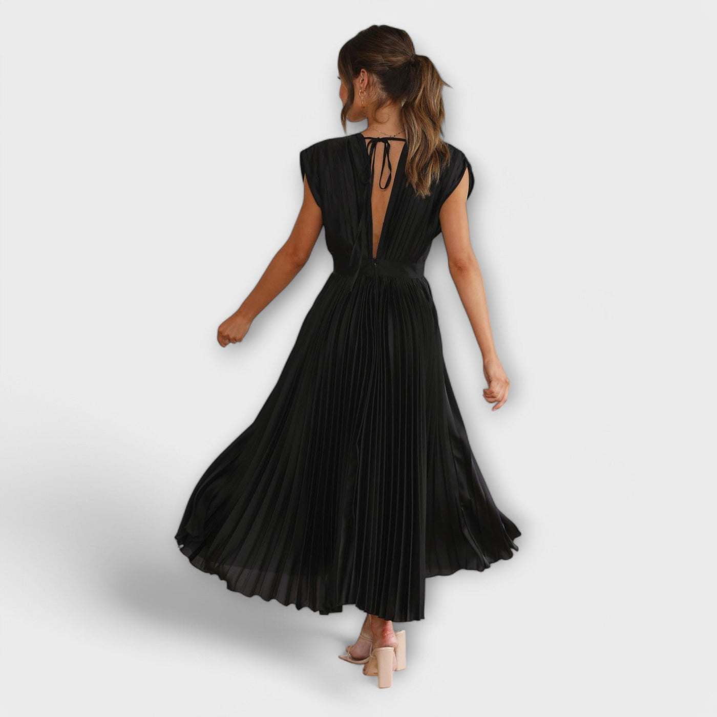 The Maria Elegant Pleated Dress