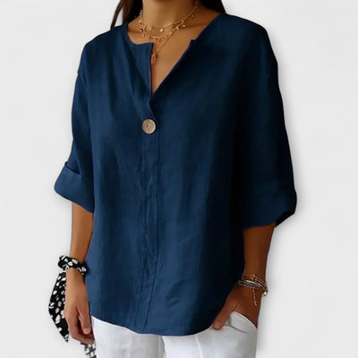 The Nicole V-Neck Blouse