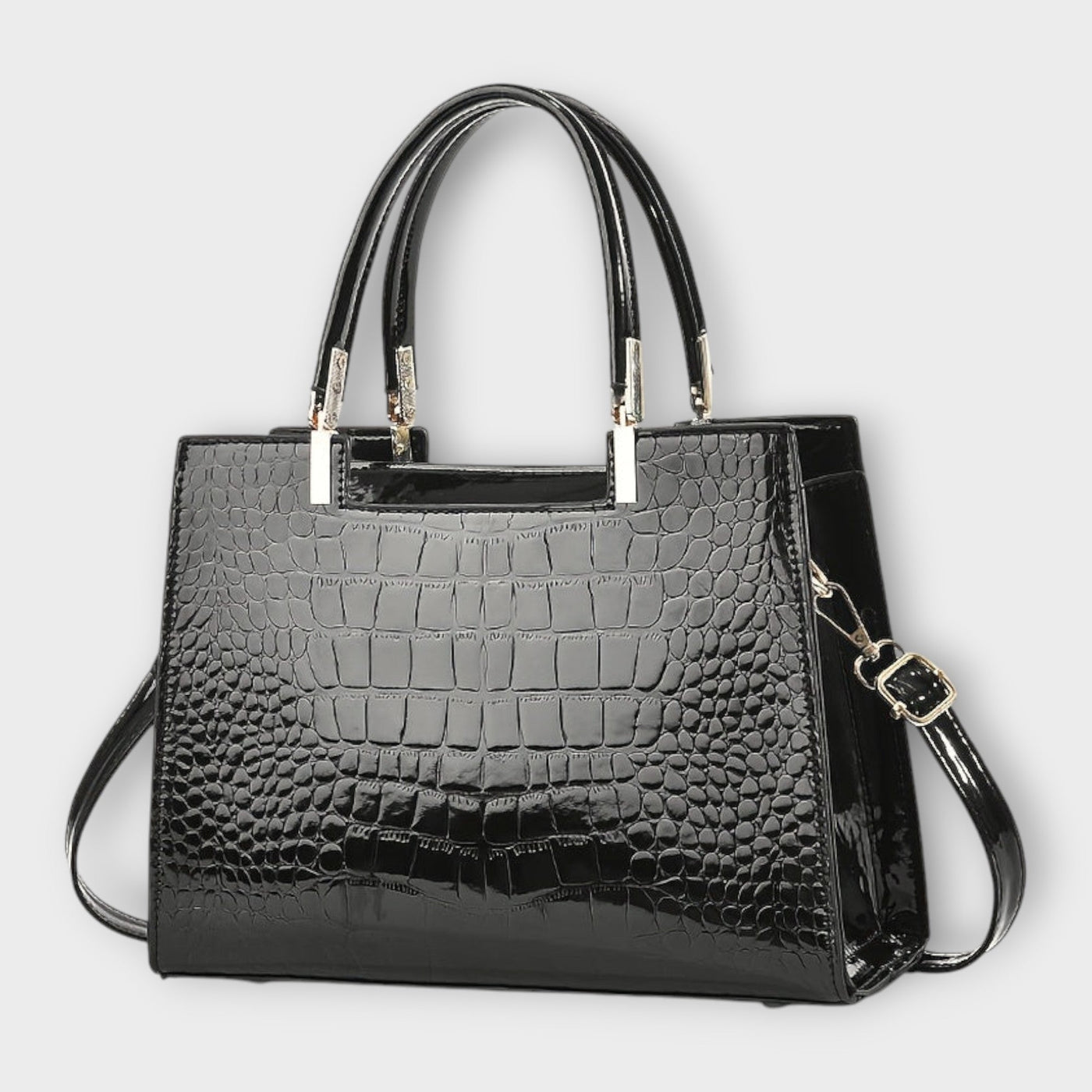 The Croco Glossy Bag