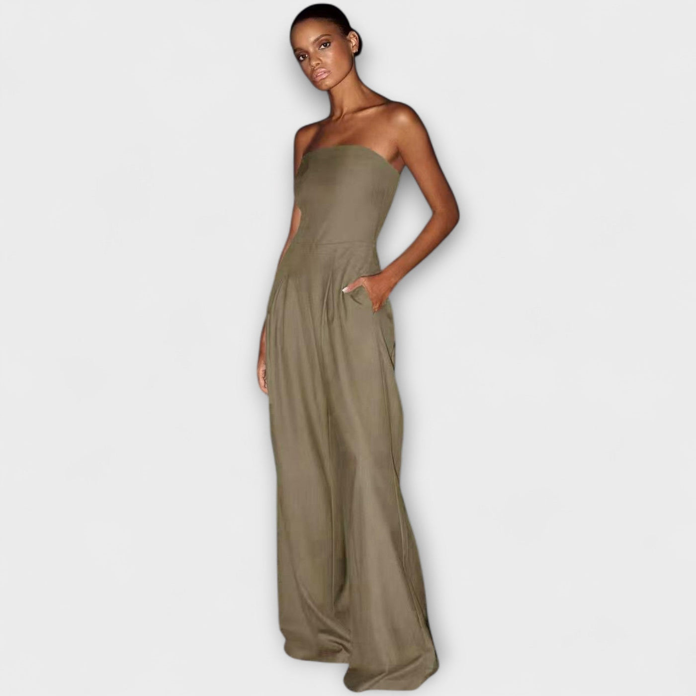 Aurelia Strapless Jumpsuit
