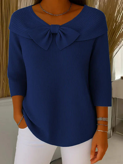 The Serenna Bow Sweater
