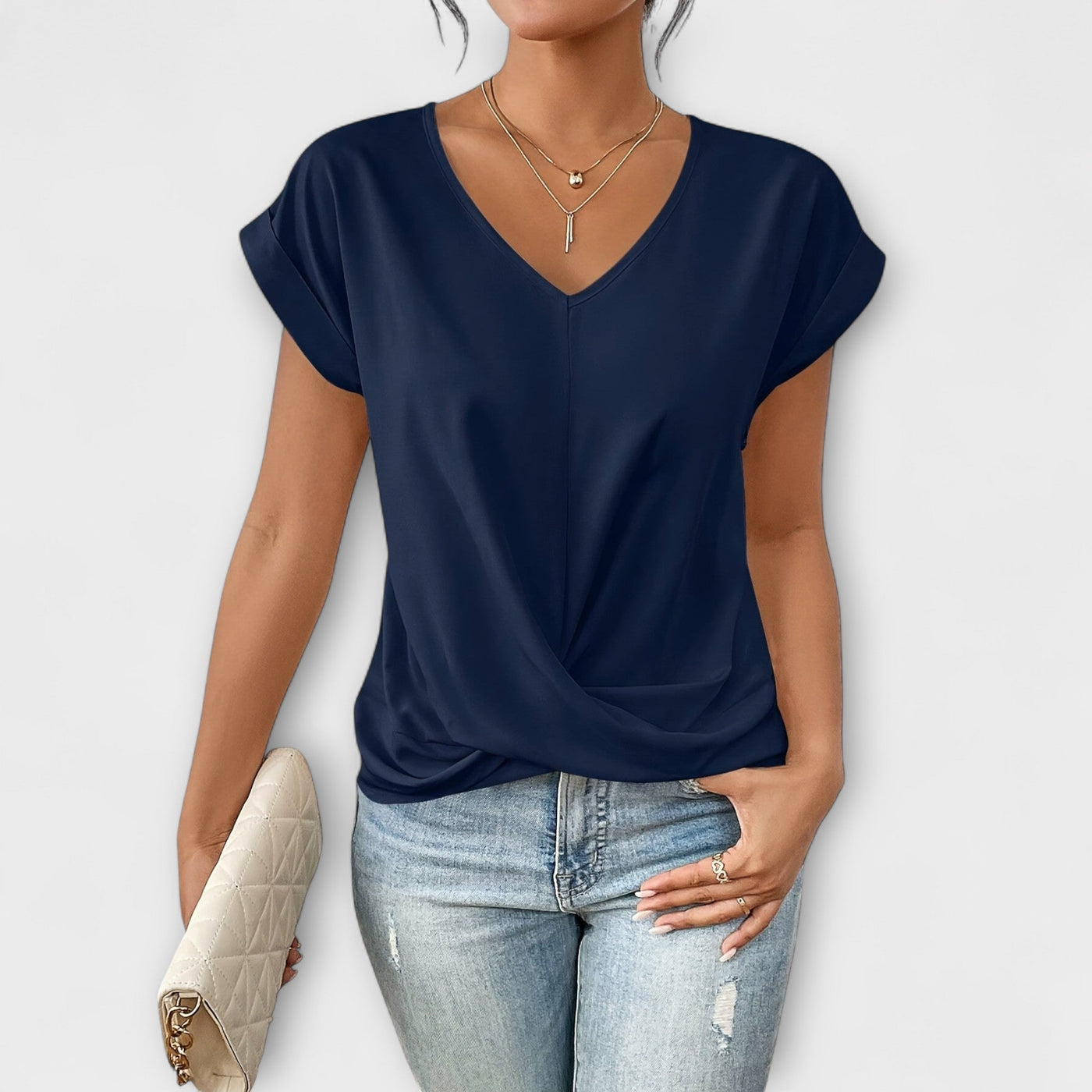 The Eloise V-Neck Top