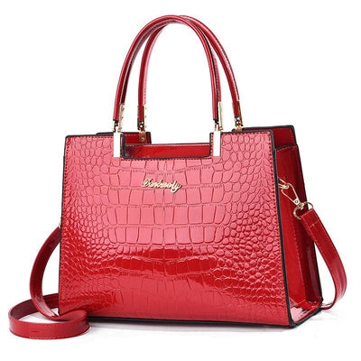 The Croco Glossy Bag