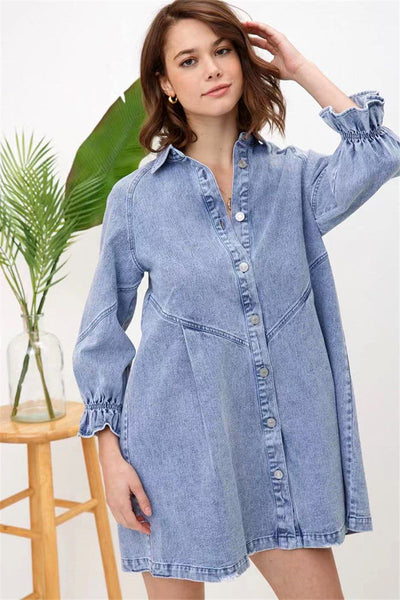 The Timeless Classic Denim Dress
