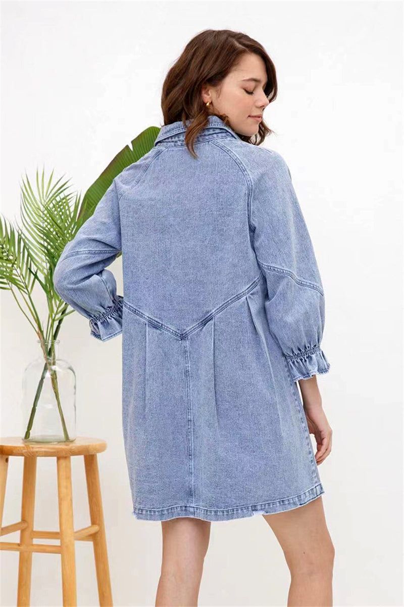 The Timeless Classic Denim Dress