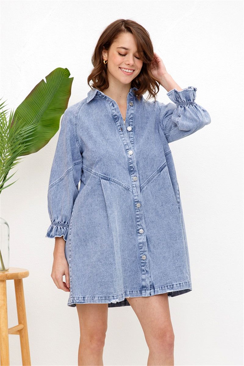 The Timeless Classic Denim Dress