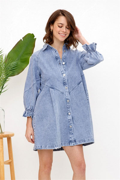 The Timeless Classic Denim Dress