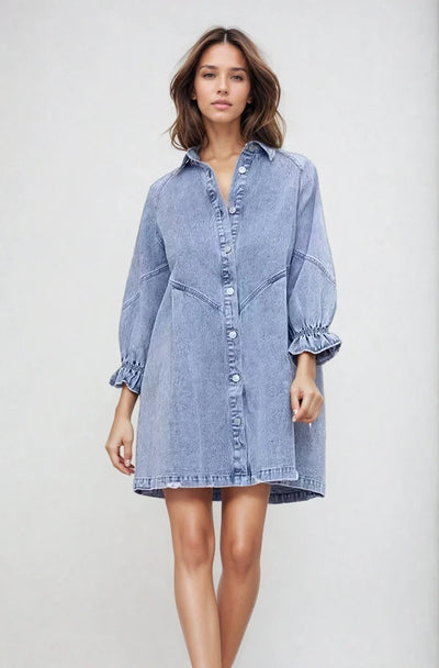 The Timeless Classic Denim Dress