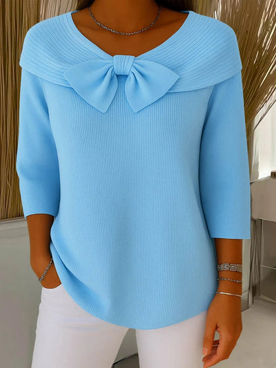 The Serenna Bow Sweater