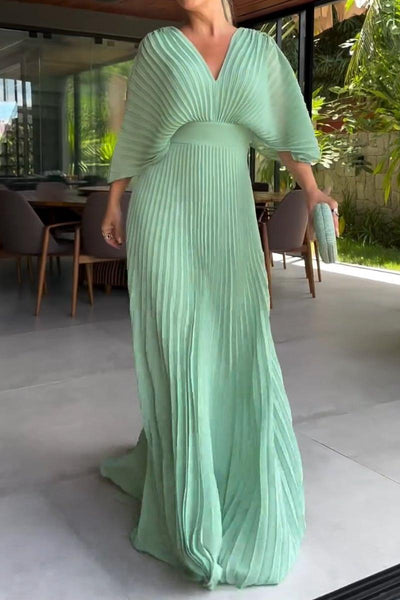 RIA - Floating Ribbed Maxi Dress