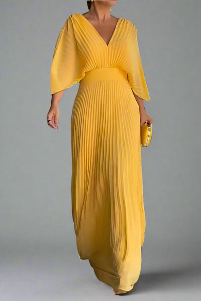 RIA - Floating Ribbed Maxi Dress